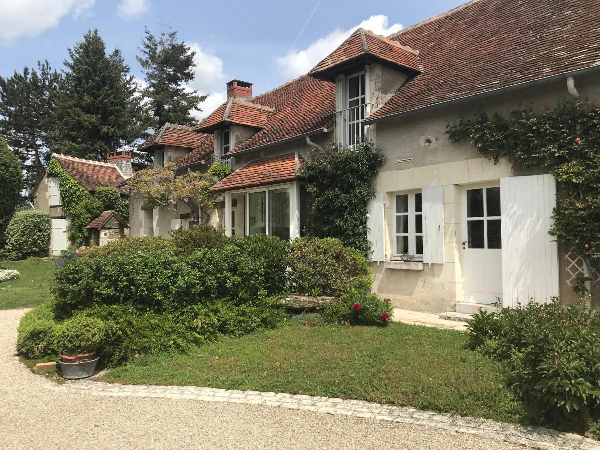 La Mauverniere, 2 Gites Independants, 1 Grande Piscine Exterieure, Jardin Arbore Descartes Buitenkant foto