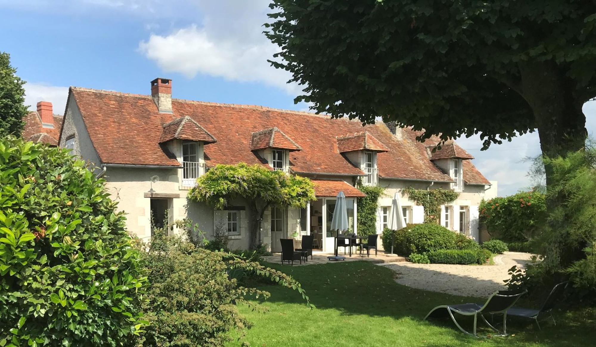 La Mauverniere, 2 Gites Independants, 1 Grande Piscine Exterieure, Jardin Arbore Descartes Buitenkant foto